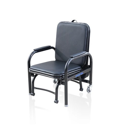 病房扶手椅 - MK-A03 - Zhangjiagang Medi Medical Equipment - 访客 / 带滑轮 / 床