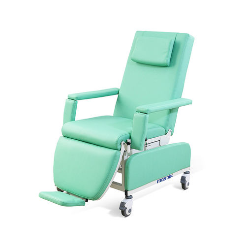 手动护理椅 - YA-DS-M03 - Zhangjiagang Medi Medical Equipment - 3分区式 / 带滑轮 / 人体工学