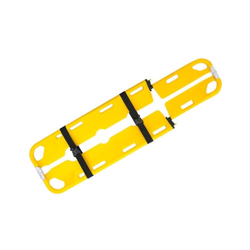 铲式担架 - YA-SC03 - Zhangjiagang Medi Medical Equipment - 急救 / 可折叠 / 2分区式