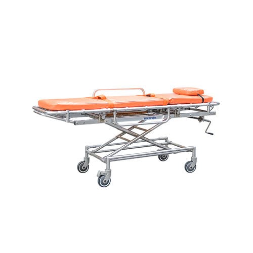 救护车担架 - YA-AS09 - Zhangjiagang Medi Medical Equipment - 无磁 / 铝制 / 2分区式