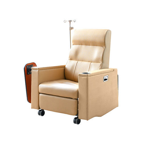 手动采血椅 - MK-F05 - Zhangjiagang Medi Medical Equipment - 2分区式 / 带滑轮 / 带脚托