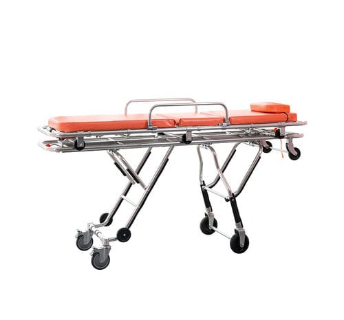 转运担架车 - YA-AS08 - Zhangjiagang Medi Medical Equipment - 急救 / 手动 / 折叠
