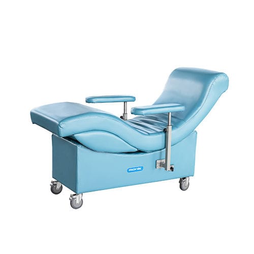 电动采血椅 - YA-DS-D07 - Zhangjiagang Medi Medical Equipment - 3台面 / 带脚托 / 高度固定