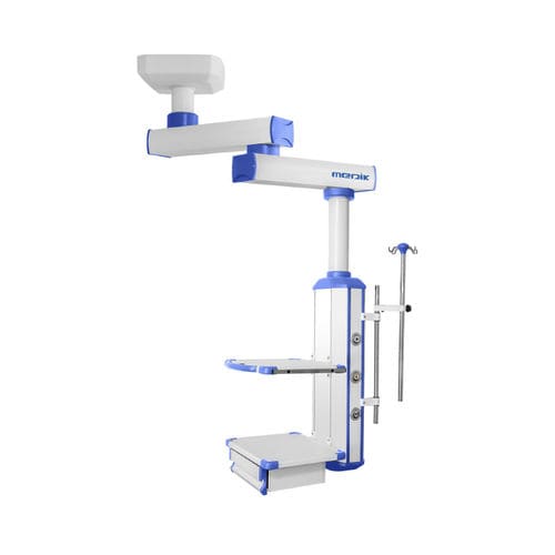 医用双悬臂 - MD-S1  - Zhangjiagang Medi Medical Equipment - 吊顶 / 旋转 / 带分配柱