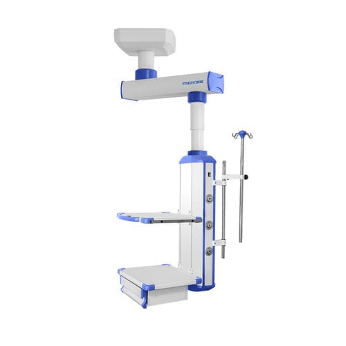吊顶医用吊塔 - MD-S3 - Zhangjiagang Medi Medical Equipment - 重症监护 / 带吊篮 / 带分配柱