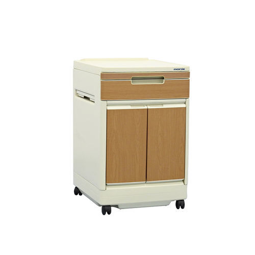 带滑轮床头柜 - YA-B02 - Zhangjiagang Medi Medical Equipment - 带抽屉