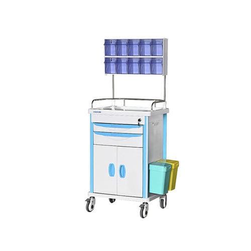 医用推车 - MK-P09 - Zhangjiagang Medi Medical Equipment - 麻醉 / 药品 / 不锈钢