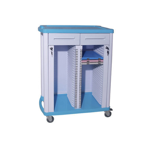 医院用推车 - MK-P15 - Zhangjiagang Medi Medical Equipment - 用于病历 / 护理 / 塑料