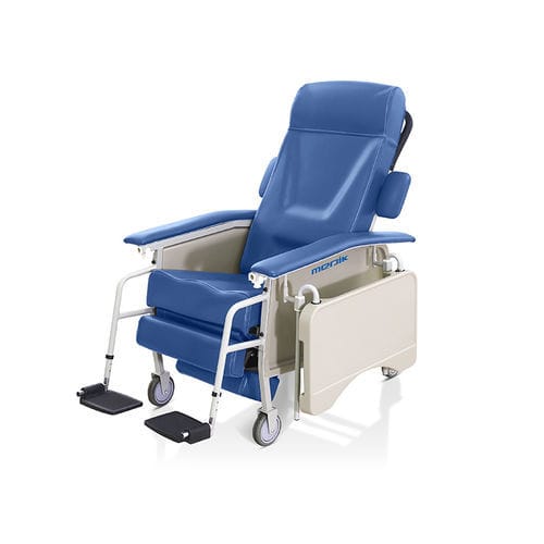 斜躺式休息椅 - YA-DS-R03 - Zhangjiagang Medi Medical Equipment - 手动 / 椅背可调 / 带脚托