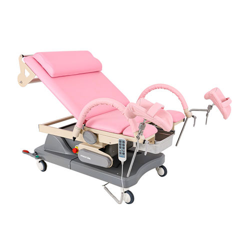 妇科检查床 - YA-EC-U06 - Zhangjiagang Medi Medical Equipment - 电动 / 可调高度 / 椅背可调