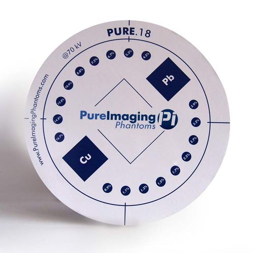 荧光检查测试体模 - PURE.18 - Pure Imaging Phantoms - 通用