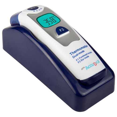 医用体温计 - ACCUDIGIT DUAL - BPL Medical Technologies - 红外线 / 额头 / 耳式