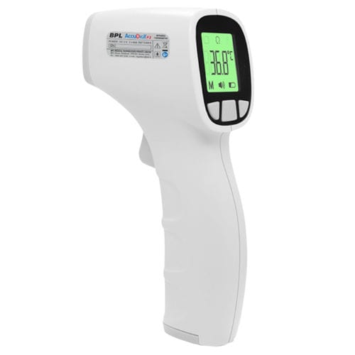 医用体温计 - ACCUDIGIT F2 - BPL Medical Technologies - 红外线 / 额头 / 非接触式
