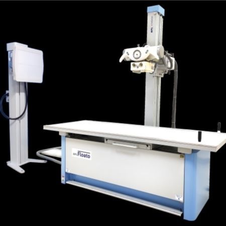 数字放射成像系统 - H-RAD50 / H-RAD50 DR2  - BPL Medical Technologies - 多功能放射照相 / 带落地式滤线器
