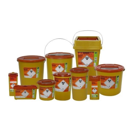 废料储存容器 - SHARPSGUARD® eco orange - Daniels Healthcare - 搬运 / 安全