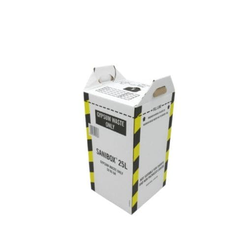 废料储存容器 - SANIBOX® gypsum 25 - Daniels Healthcare - 硬纸板