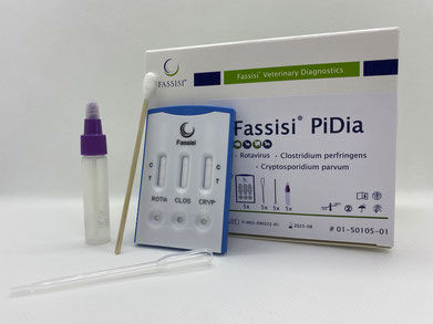 腹泻快速诊断检测 - PIDIA - Fassisi, Gesellschaft für Veterinärdiagnostik und Umweltanalysen mbH - 免疫 / 轮状病毒 / 产气荚膜梭状芽胞杆菌