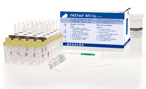 禽流感用快速诊断检测 - FASTest® AIV  - MEGACOR Diagnostik - 用于流感 / 兽用 / 排卵