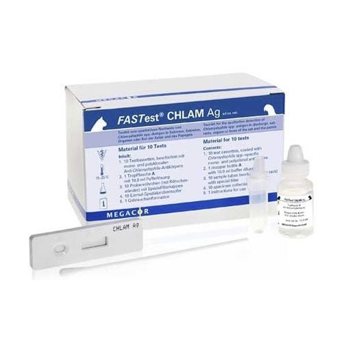 衣原体快速诊断检测 - FASTest®  - MEGACOR Diagnostik - 兽用 / 抗原 / 沙眼衣原体