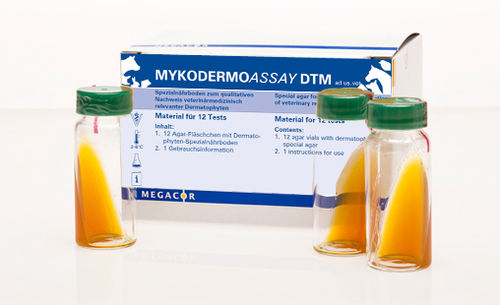 兽医实验室试剂 - MYKODERMOASSAY DTM - MEGACOR Diagnostik - 琼脂凝胶 / 用于微生物学 / 用于细胞培养