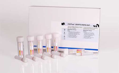 腹泻快速诊断检测 - FASTest® CRYPTO-ROTA D2T - MEGACOR Diagnostik - 兽用 / 抗原 / 铅