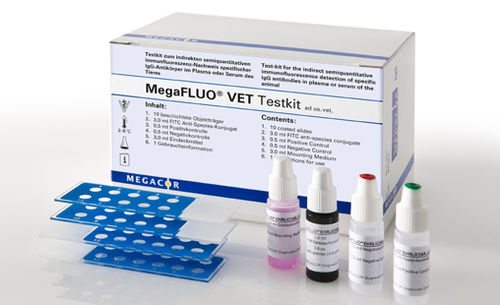 衣原体快速诊断套装 - MegaFLUO® CHLAM - MEGACOR Diagnostik - 禽类 / IgG免疫球蛋白G / 血清