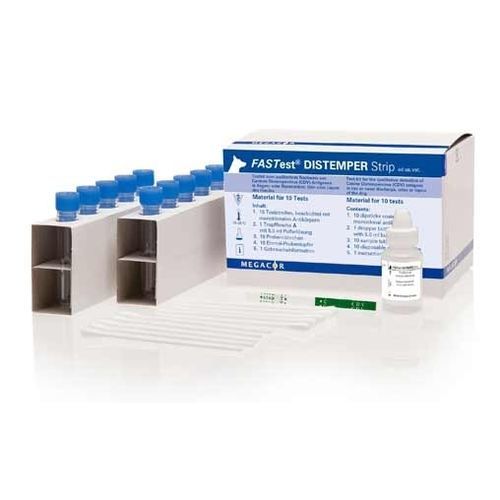 犬瘟热快速诊断检测 - FASTest® DISTEMPER - MEGACOR Diagnostik - 犬类 / 用于病毒 / 尿液