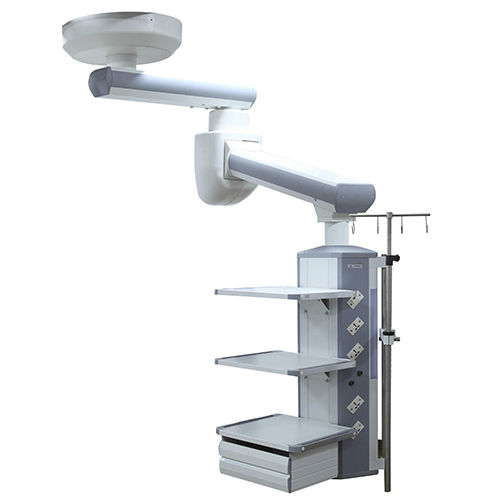 吊顶医用吊塔 - HFP-DS240/380   - Shanghai Huifeng Medical Instrument - 重症监护 / 铰接式 / 带分配柱