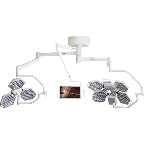 吊顶无影灯 - SY02-LED3+5-TV - Shanghai Huifeng Medical Instrument - LED / 三臂 / 110V / 60Hz