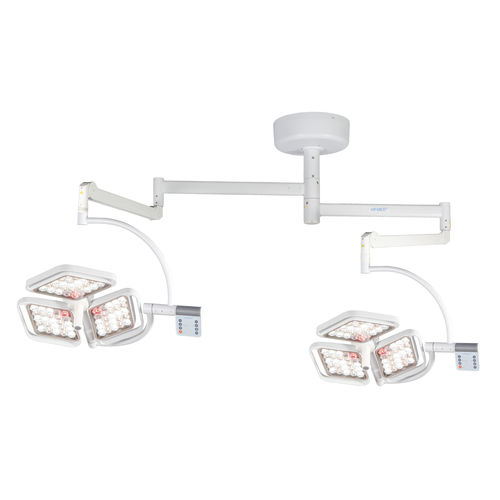 吊顶无影灯 - HF-L3+3C  - Shanghai Huifeng Medical Instrument - LED / 2臂式 / 110V / 60Hz