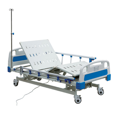 医院病床 - HF-836 - Shanghai Huifeng Medical Instrument - 电动 / 高度可调节 / 带滑轮