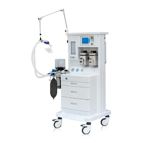麻醉工作站推车 - HF-560B4 - Shanghai Huifeng Medical Instrument - 带呼吸机 / 带呼吸监控