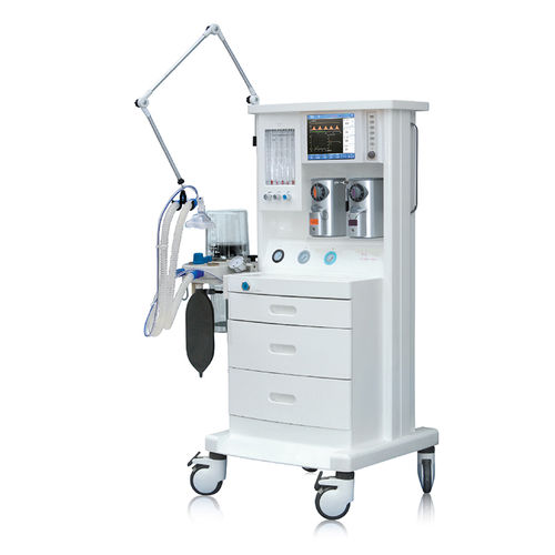 麻醉工作站推车 - HF-560B5 - Shanghai Huifeng Medical Instrument - 带呼吸机 / 带呼吸监控