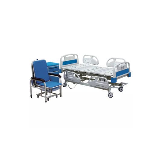 医院病床 - HF-858 - Shanghai Huifeng Medical Instrument - 电动 / 高度可调节 / 折叠