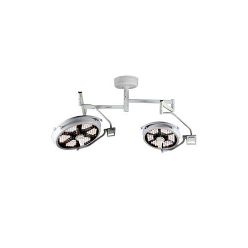 吊顶无影灯 - 500 500  - Shanghai Huifeng Medical Instrument - LED / 2臂式 / 110V / 60Hz