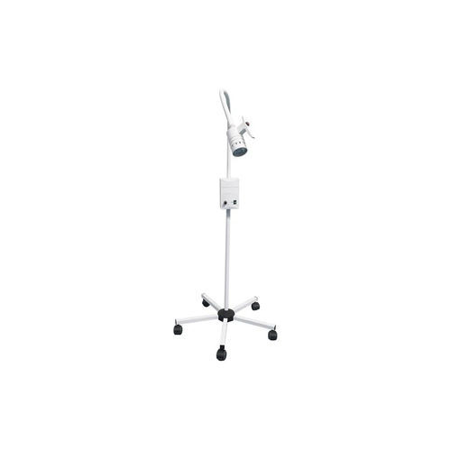 医用卤素检查灯 - YD01A - Shanghai Huifeng Medical Instrument - 带滑轮 / 挠性