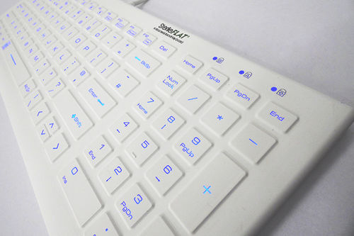 硅胶医用键盘 - SF20BL - SterileFLAT - USB / 背光 / 密封