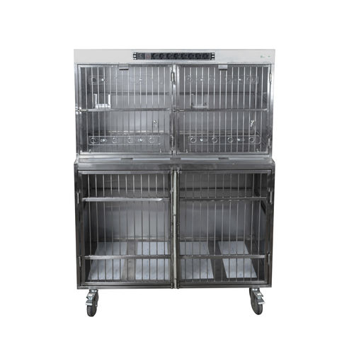 猫动物笼具 - 80393 - Vetbot - 犬用 / 模块化 / 4格