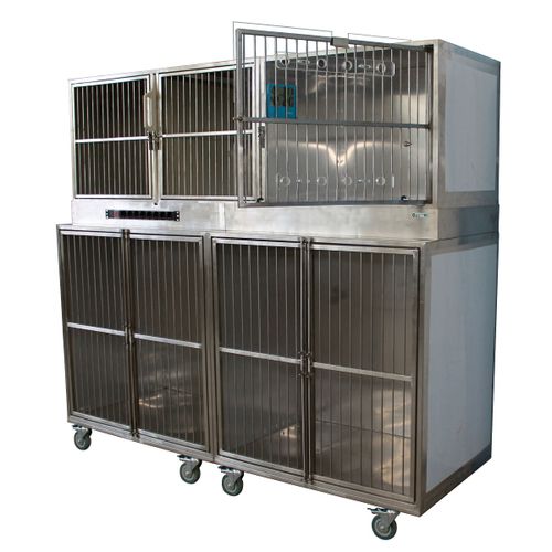 犬用动物笼具 - 80518 - Vetbot - 模块化 / 5格 / 两级