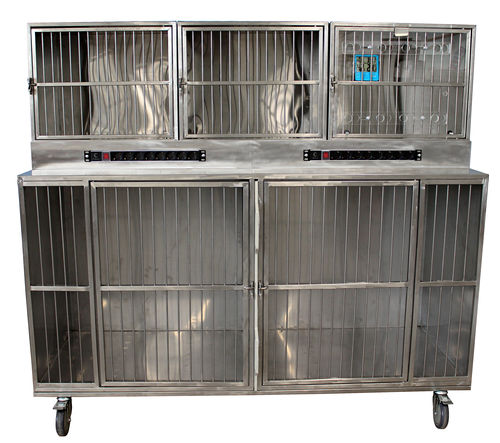 犬用动物笼具 - 80517 - Vetbot - 用于猫 / 模块化 / 不锈钢