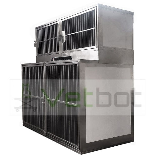 模块化动物笼具 - No.80636  - Vetbot - 聚丙烯 / 带运动轮