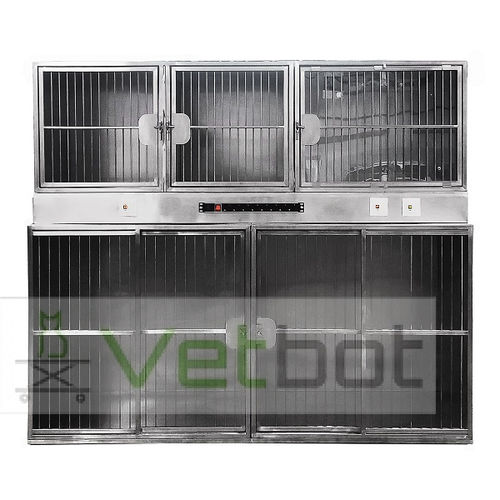 模块化动物笼具 - №80518.1 - Vetbot - 不锈钢