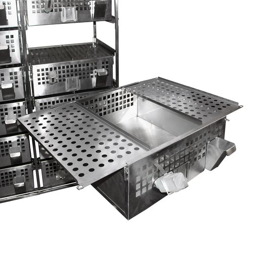 临床前研究实验动物笼具 - 1289 - Vetbot - 用于豚鼠 / 模块化 / 带滑轮