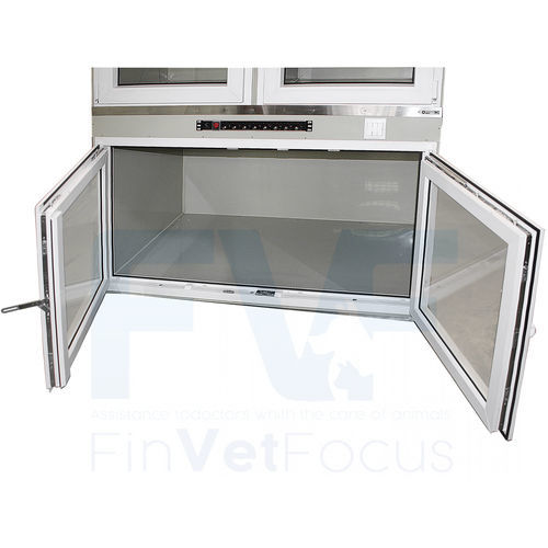 隔离动物笼具 - 80745 - Vetbot - 模块化 / 两级 / 带滑轮