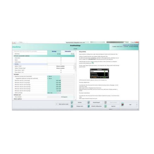 输液泵管理软件模块 - Configurator - Medima - 医用 / 基于网络
