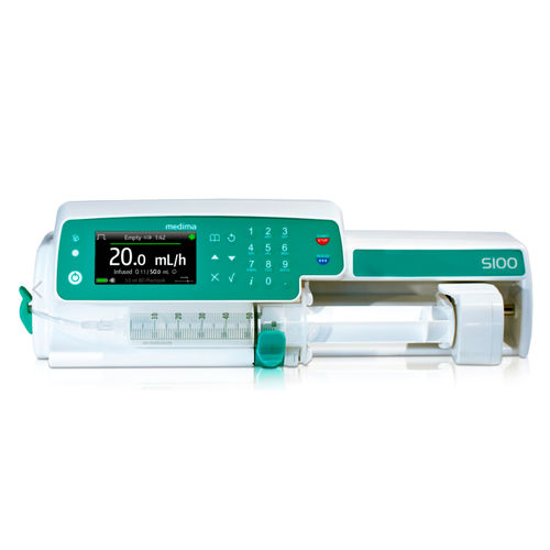 单通道注射器泵 - S100 - Medima - 自动 / 触摸屏