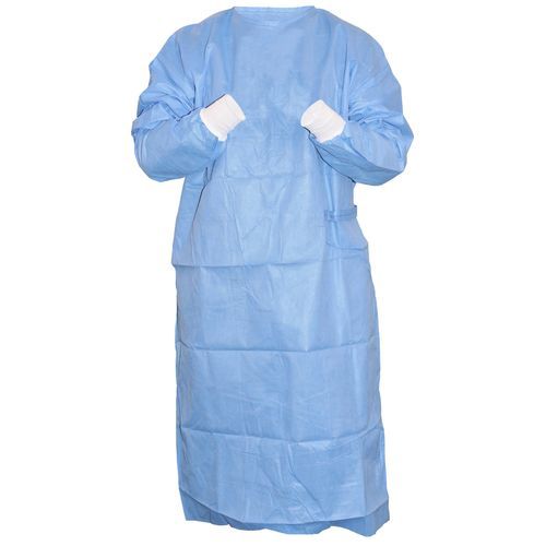 男女通用外科手术服 - PA073ST - MDDI - Medi Dent Disposable International - L / 无菌 / 蓝色