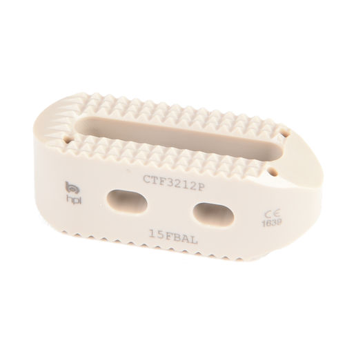 腰椎间融合器 - CAP Lumbar TPLIF PEEK - H.P.I. Medical - 后入路 / 侧方入路 / PEEK材质
