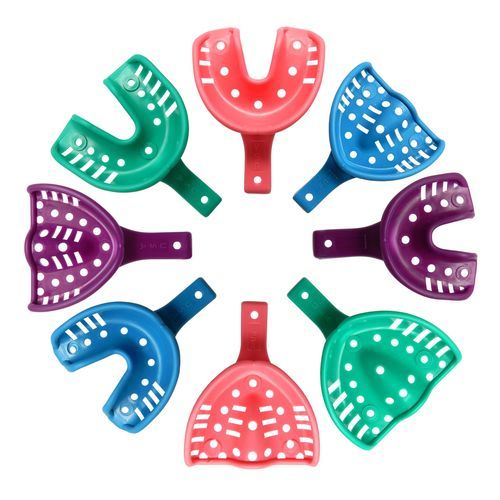 上牙口腔印模托盘 - First Impression™Rim-Lock - Rocky Mountain Orthodontics (RMO®) - 下部 / 带孔