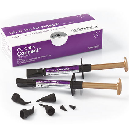 正畸托槽牙齿胶粘剂 - Connect™ - GC Orthodontics - 光聚合